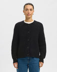Slflulu Ls Knit Short Cardigan Noos