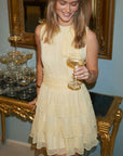 May Solid Chiffon Dress