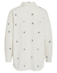 Viaila L/s Embroidery Shirt