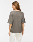 Viliga 2/4 O-Neck Knit Top - Noos