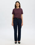Slfessential Ss Boxy Tee Noos