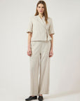 Yaslinura 2/4 Linen Blend Blazer