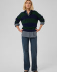 Mwjola Knit Polo Pullover