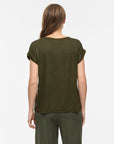 Viellette S/s Satin Top - Noos