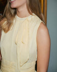 May Solid Chiffon Dress