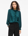 Vilutto L/s Frill Shirt/1