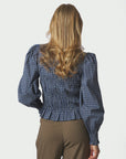 Marcia Check Blouse