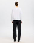 Slfessential Ls Boxy Tee Noos