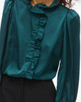 Vilutto L/s Frill Shirt/1