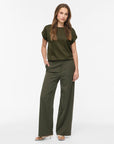 Viellette S/s Satin Top - Noos