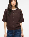 Viliga 2/4 O-Neck Knit Cardigan - Noos