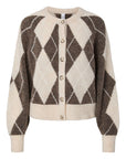 Yasjohi Ls Wool Blend Cardigan S. Noos