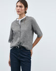 Viliga 2/4 O-Neck Knit Cardigan - Noos