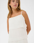 Kakiera Plissé Dress