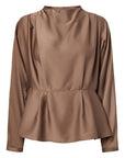 Yaspella Ls Funnel Neck Top S. Noos