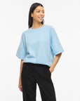 Viliga 2/4 O-Neck Knit Top - Noos