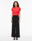 Viellette S/s Satin Top - Noos