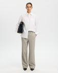 Slwrita Mw Wide Pant Mel Noos
