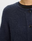 Slflulu Ls Knit Short Cardigan Noos