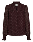 Astrida Dotted Blouse