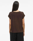 Viellette S/s Satin Top - Noos