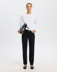 Slfessential Ls Boxy Tee Noos