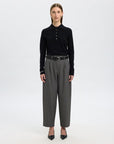 Slfthea Ls Knit Merino Collar Neck Noos