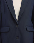Slwrita Ls Relaxed Blazer D Sap Mel Noos