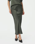 Vicky Heavy Sateen Skirt
