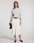 Slfessential Ls Boxy Tee Noos