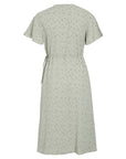 Vilovie S/s Wrap Midi Dress - Noos