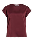 Viellette S/s Satin Top - Noos
