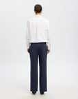 Slwrita Mw Wide Pant Dark Sap Mel Noos