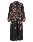 Vielma Bai O-Neck Ls Ankle Dress/ln
