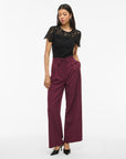 Vipeyton Hw Wide Tie Pants