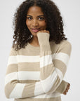 Kalizza Striped Knit Pullover
