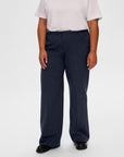 Slwrita Mw Wide Pant Dark Sap Mel Noos