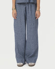 Heifa Emb Stripe Pants