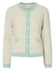 Yaslivia Ls Short Knit Cardigan Noos