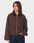 Rivera Canvas Boxy Jacket
