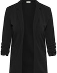 Kapheobe 3/4 Sleeve Blazer