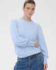 Kalizza Round Neck Knit Pullover Buttons