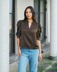 Roella Heavy Sateen Blouse