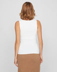 Vikenza U-Neck S/l Tank Top Rev - Noos