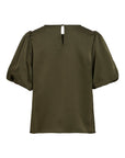 Viellette 2/4 Satin Puff Top - Noos