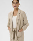 Kapheobe 3/4 Sleeve Blazer