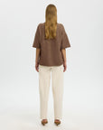 Slflulu 2/4 Knit O-Neck Noos