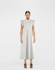 Visimone O-Neck S/l Midi Dress