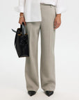 Slwrita Mw Wide Pant Mel Noos