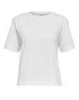 Slfessential Ss Boxy Tee Noos